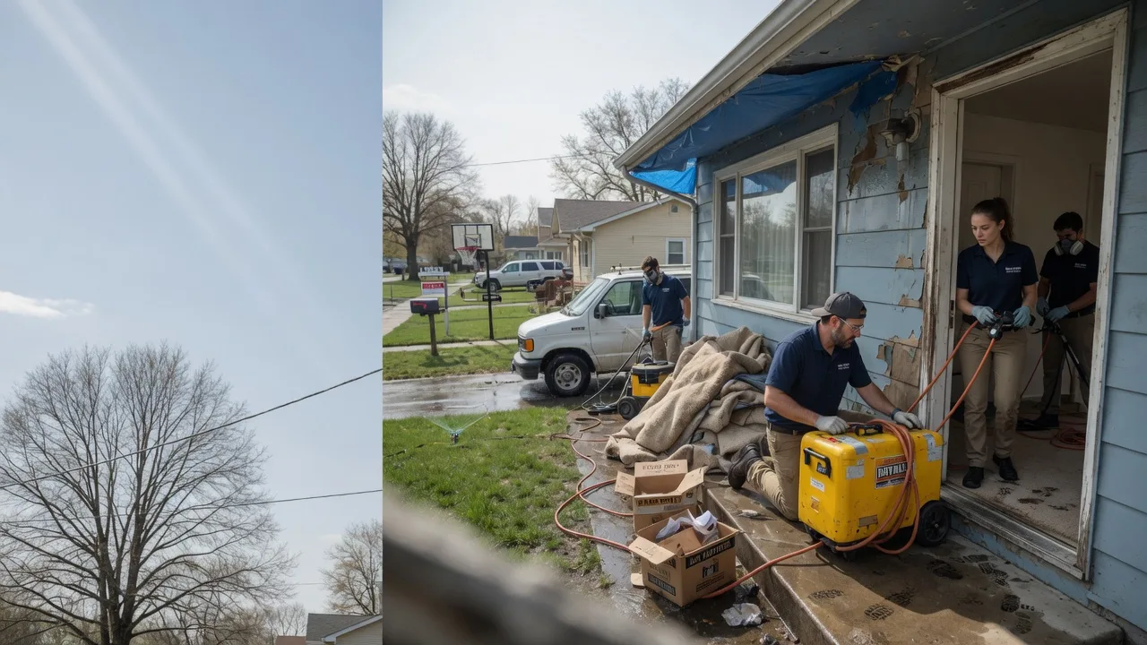Basement Flood Cleanup in Attleboro, MA near me